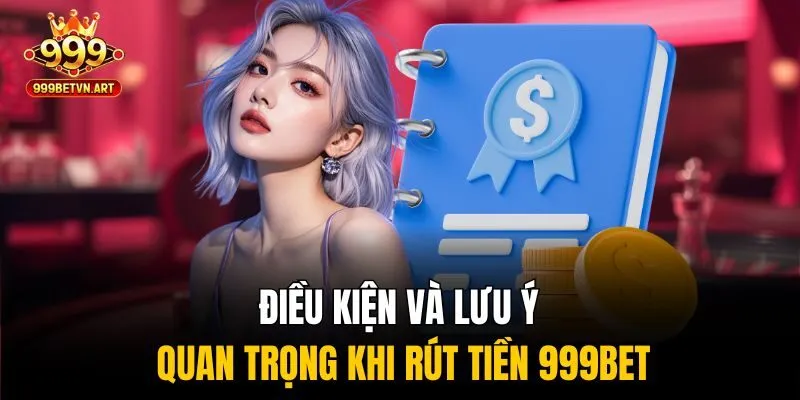 Cách Rút Tiền 999bet Siêu Tốc Chỉ 5 Phút Dành Cho Người Mới 2 Điều kiện và lưu ý quan trọng khi rút tiền 999bet