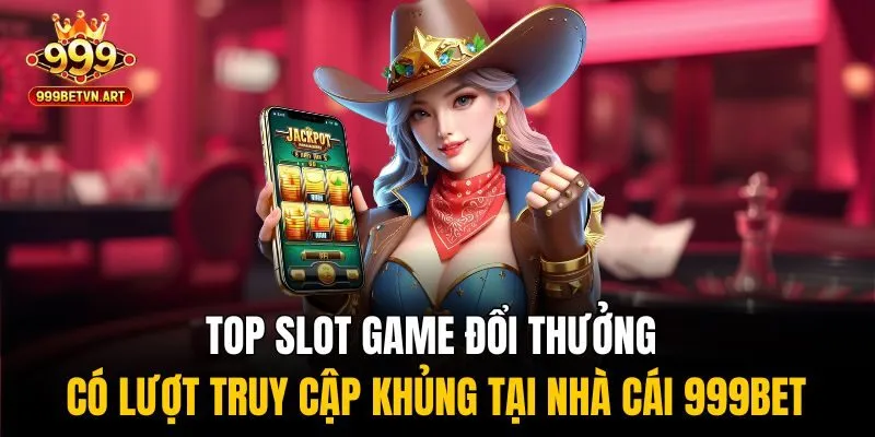 Top slot game đổi thưởng có lượt truy cập khủng tại nhà cái 999bet